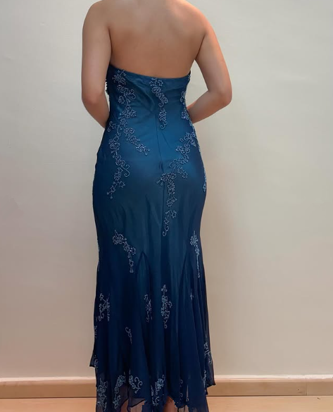 Sexy Neckholder Langes Abschlussball Partykleid Abendkleid cg25070