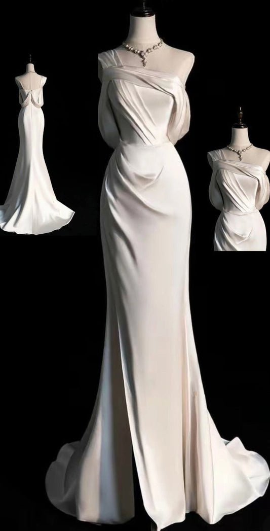 Einfache Ballkleider, Meerjungfrau Brautkleid Brautkleid cg25362
