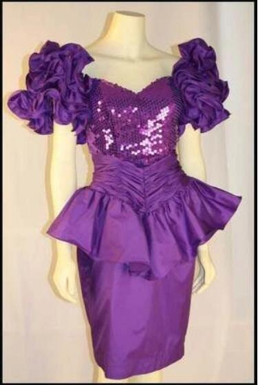Unique Purple Short Prom Dress, Formal Evening Dress cg26231