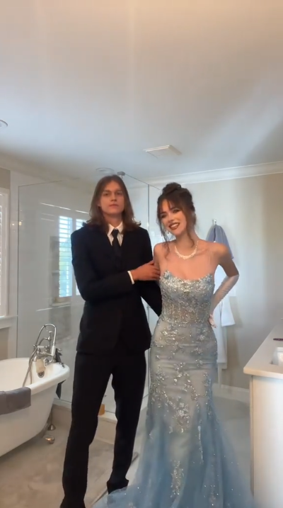 Mermaid Long Blue Tulle Evening Dress Long Prom Party Dress cg25629