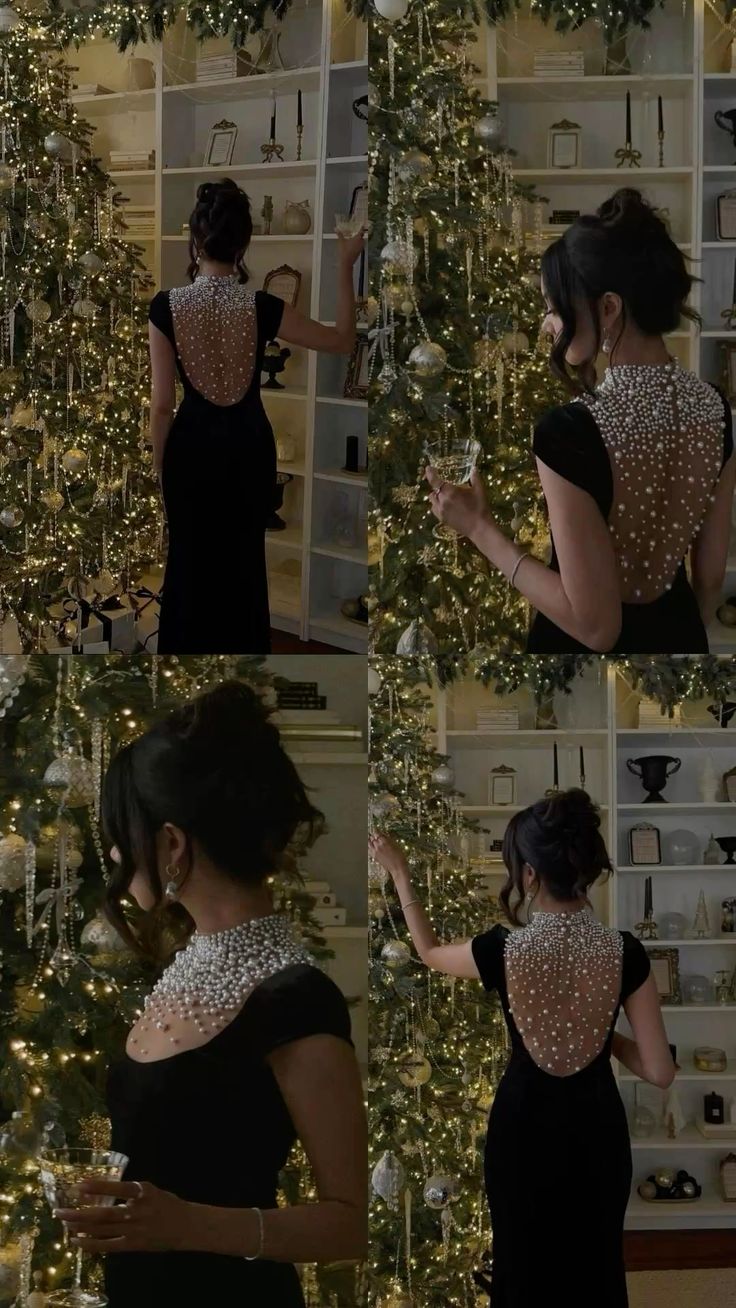 Black Mermaid Formal Dress Long Evening Party Gowns cg25855