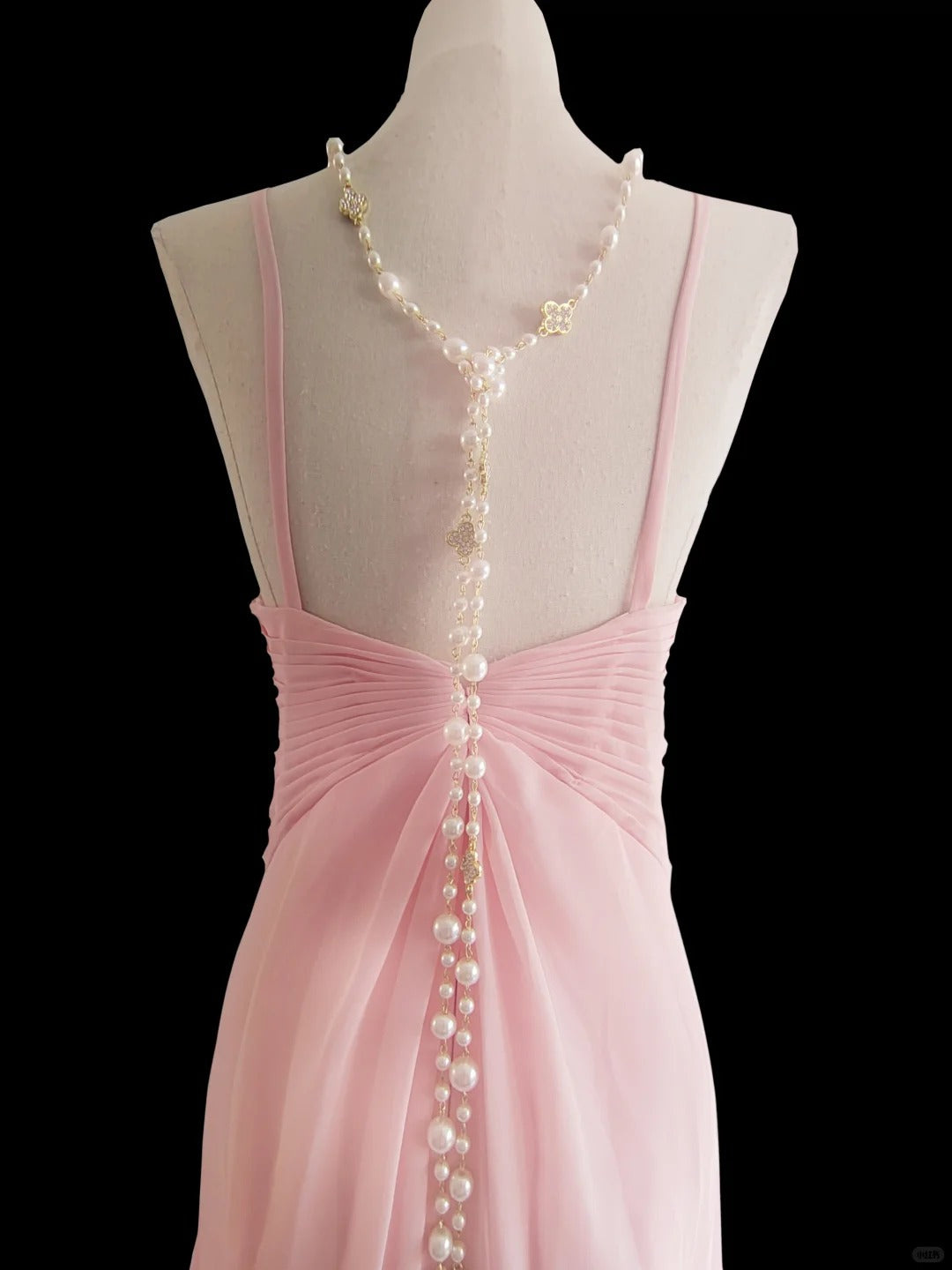 Pink Vintage Long Party Dress Evening Dress Prom Dresses cg25758