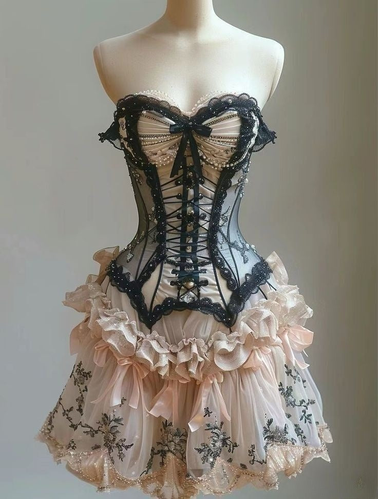 Trägerloses kurzes Partykleid Cocktailkleid cg25421