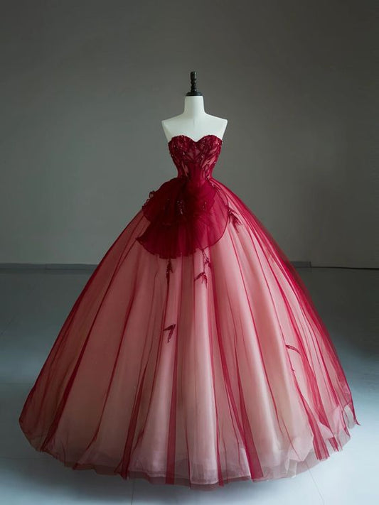 A-Linie Ballkleid Tüll Ballkleid, Prinzessin Quinceanera Kleid cg25107