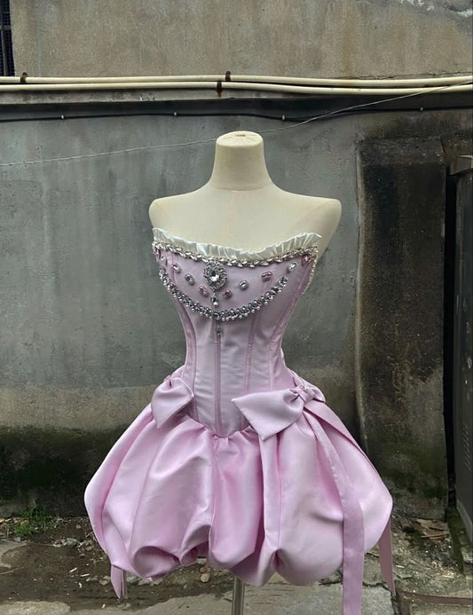 A-Linie Kurzes Partykleid Cocktailkleider Homecoming-Kleid cg25836