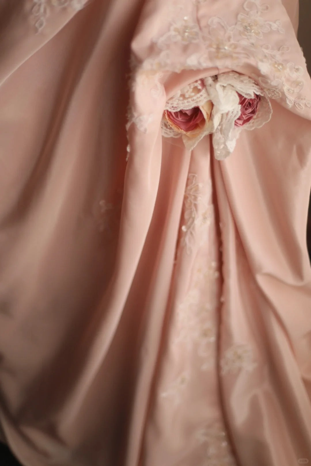 A Line Pink Princess Dress Wedding Dress Sleeveless Long Evening Dress cg25929