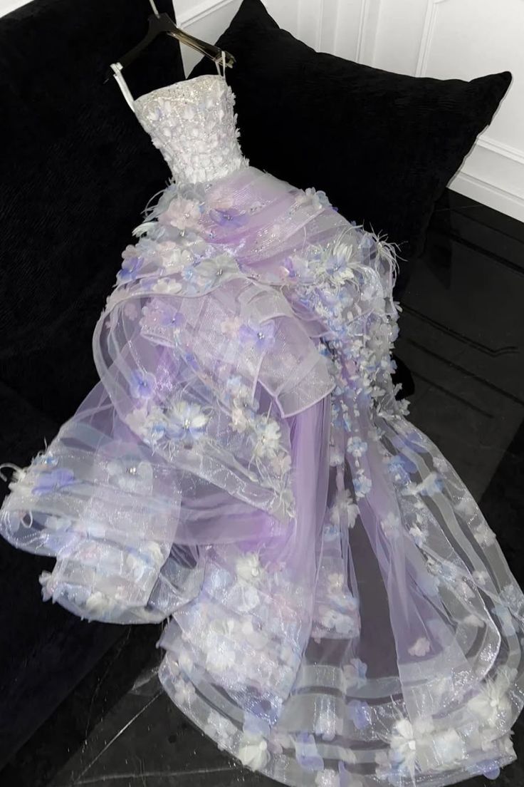 A Line Tulle Prom Party Dresses Unique Long Evening Dress cg25913