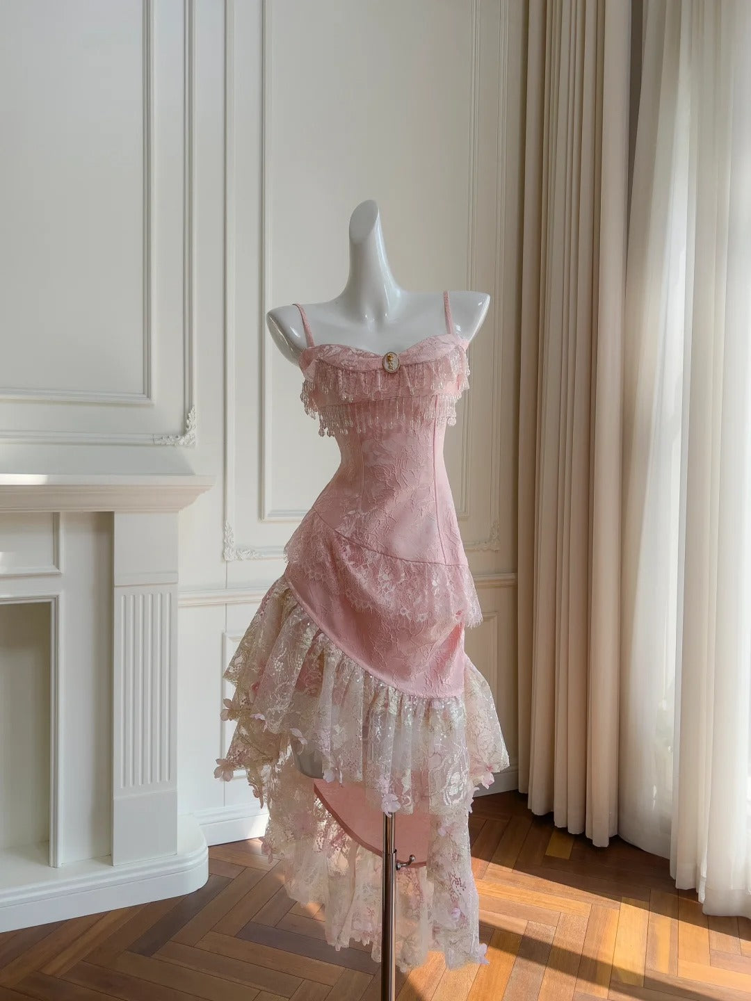 Pink Prom Party Dresses Unique Evening Dress Vintage Princess Dress cg classygown Pink Prom Party Dresses Unique Evening Dress Vintage Princess Dress cg classygown
