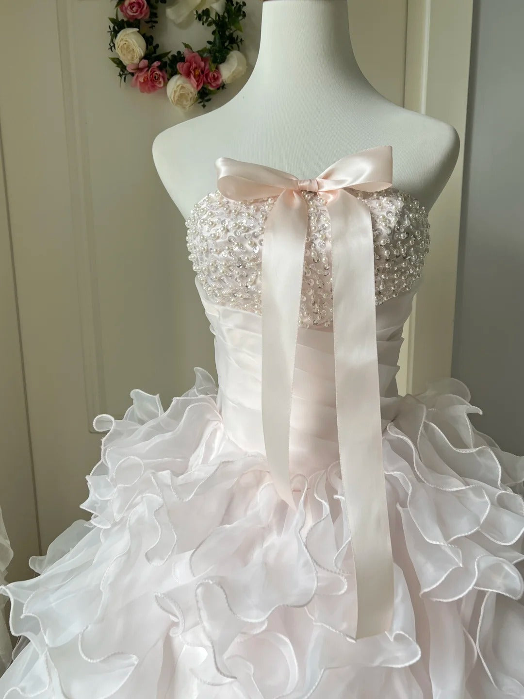 A Line Pink Prom Party Dresses Unique Long Evening Dress Vintage Princess Dress cg25986