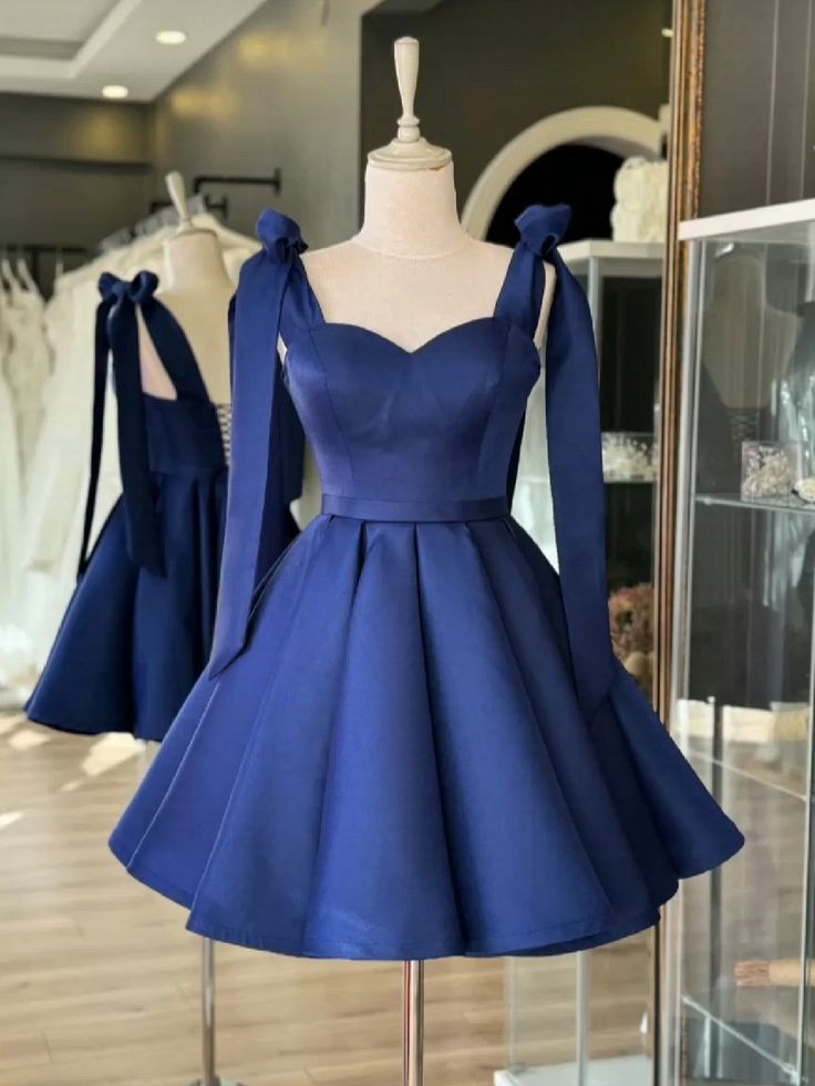 A Line Blue Short Prom Dresses Homecoming Gowns cg25608 classygown A Line Blue Short Prom Dresses Homecoming Gowns cg25608 classygown