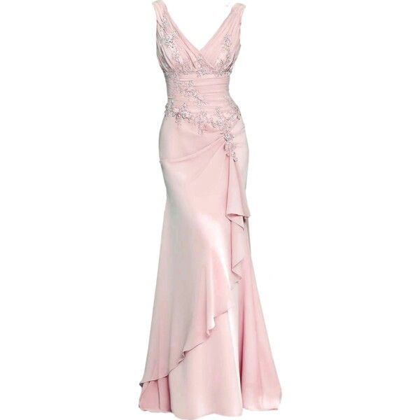Pink Mermaid Long Party Dress Evening Dress Prom Dresses cg25685