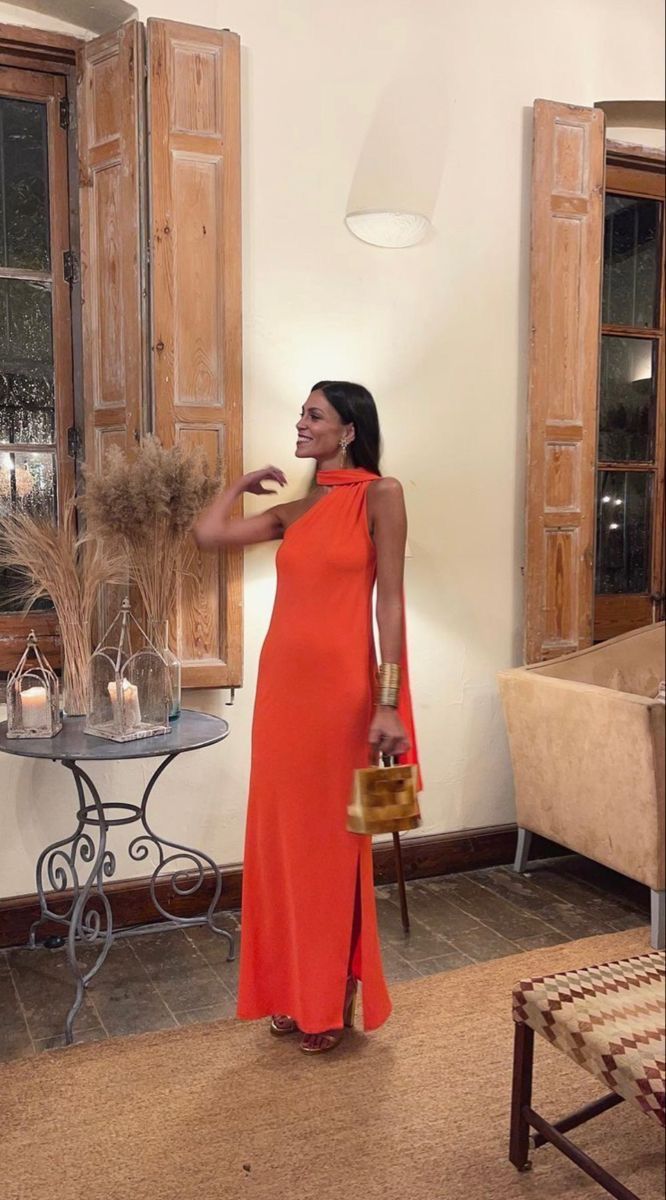 Elegant Orange Prom Dress, Formal Evening Dress cg25106