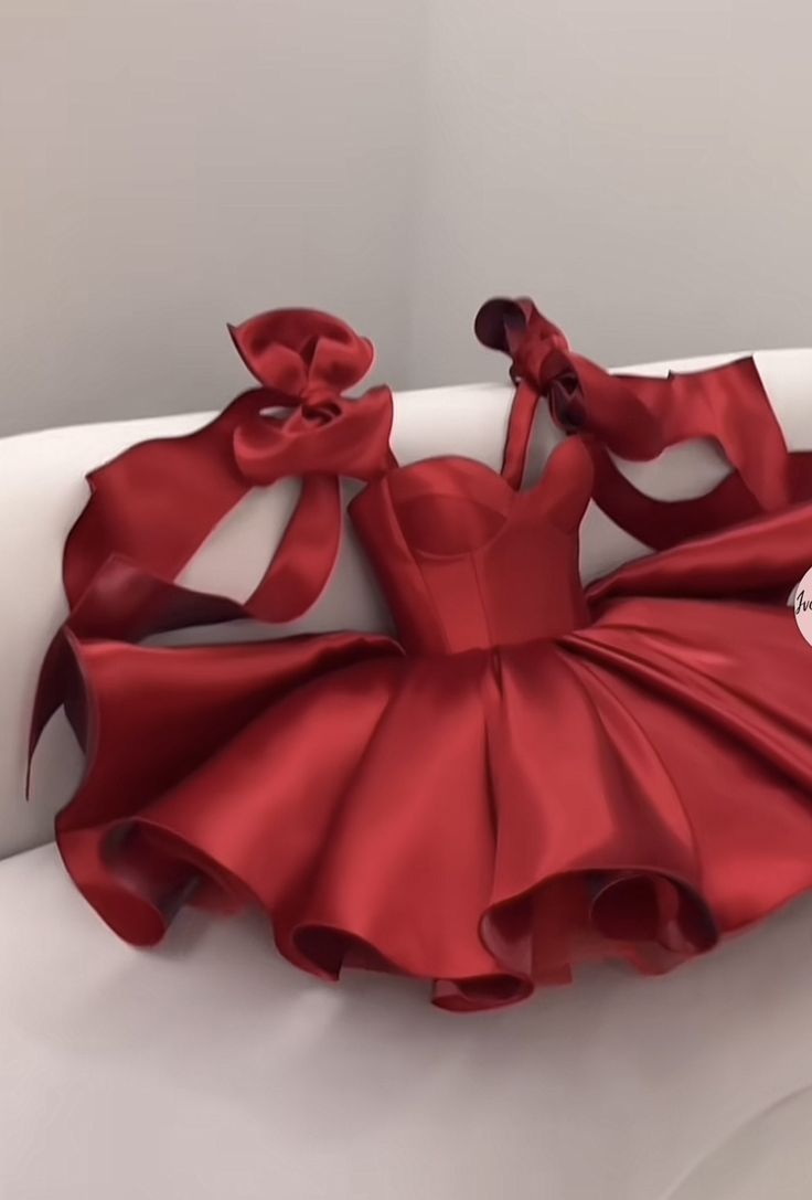 A Line Red Short Prom Dresses Homecoming Gowns cg25609