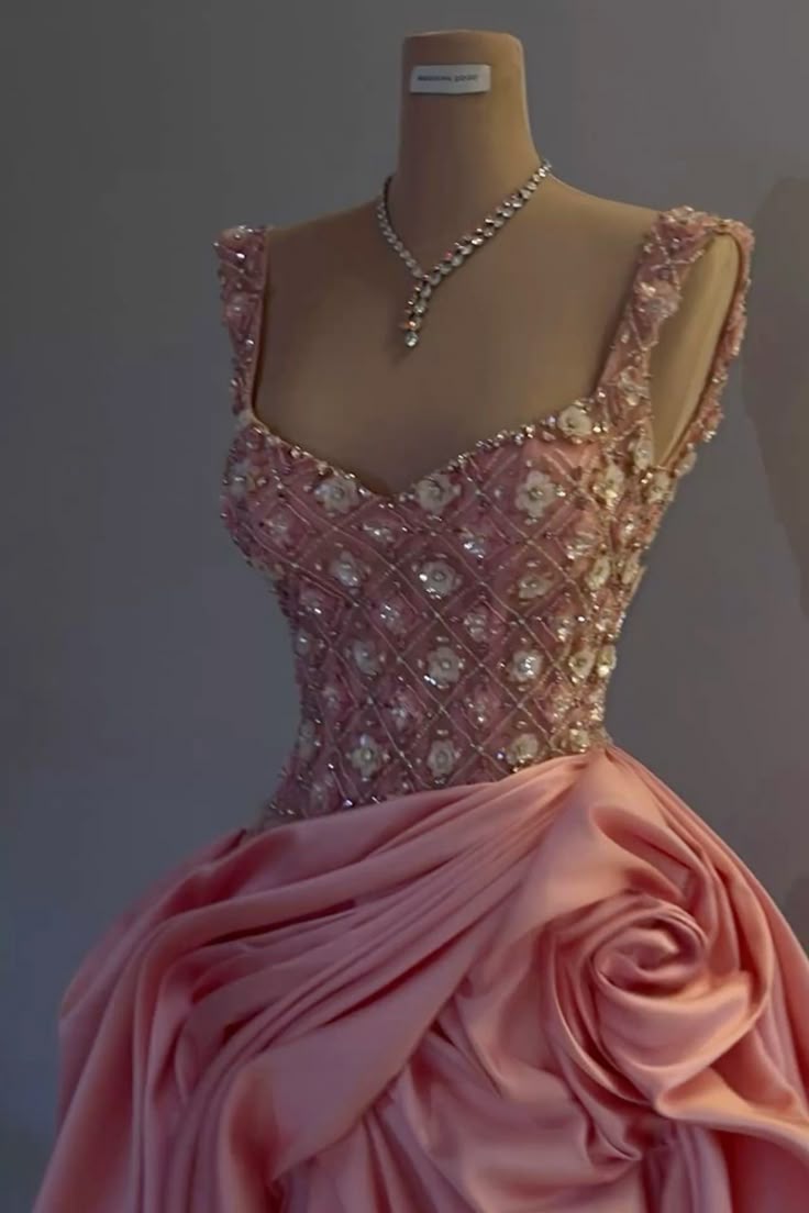 Pink Elegant Evening Dresses, Sleeveless Party Prom Dress, Formal Dress cg25468