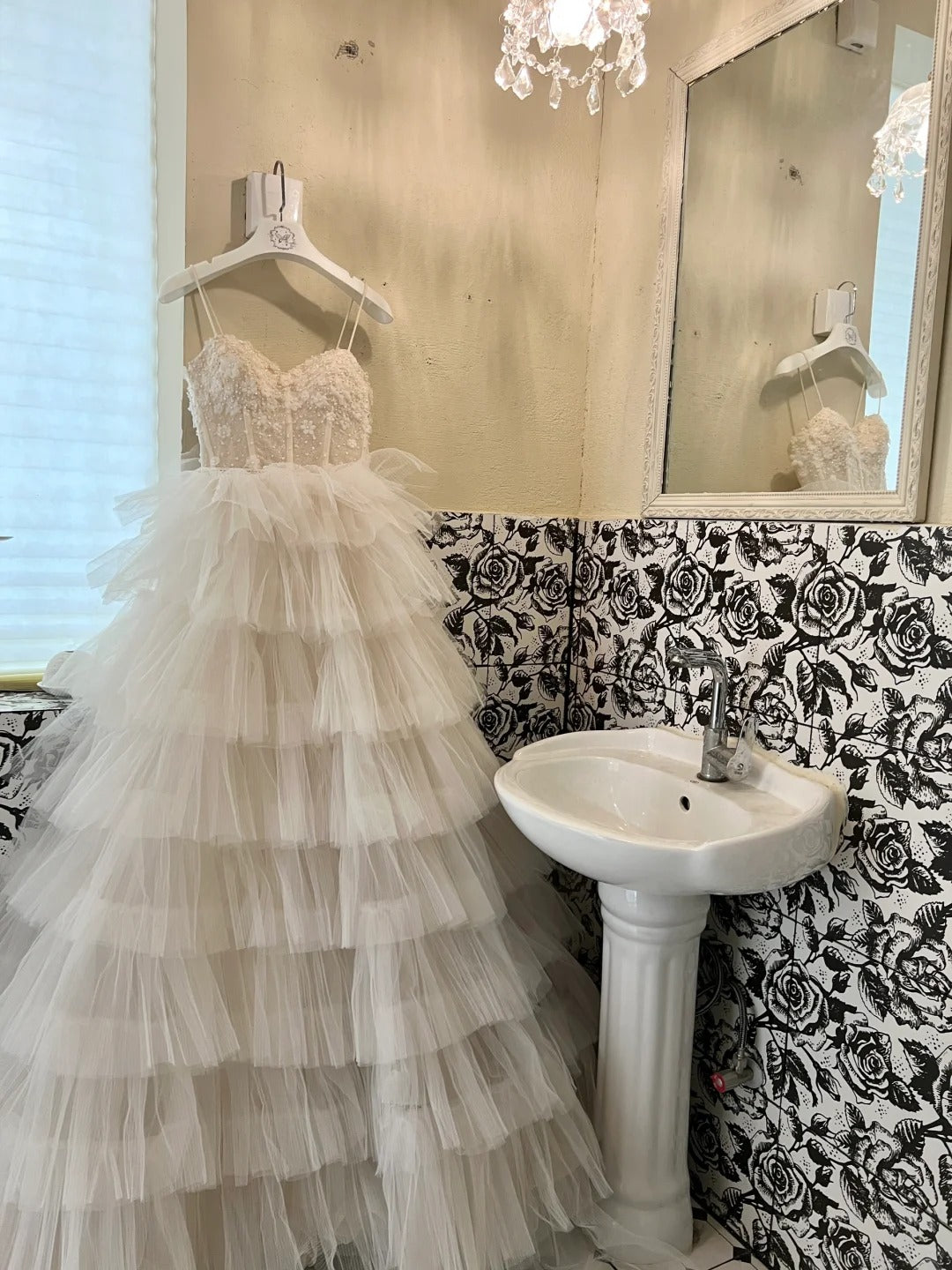 A Line Tulle Princess Evening Dress for Girls Long Party Gowns cg25781