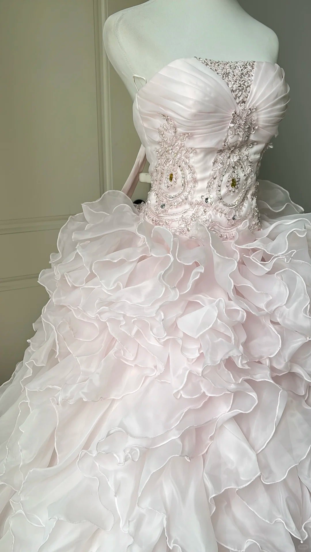 A Line Pink Prom Party Dresses Unique Long Evening Dress Vintage Princess Dress cg25983