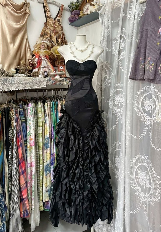 Vintage Langes Ballkleid Sexy Abendkleid cg25423