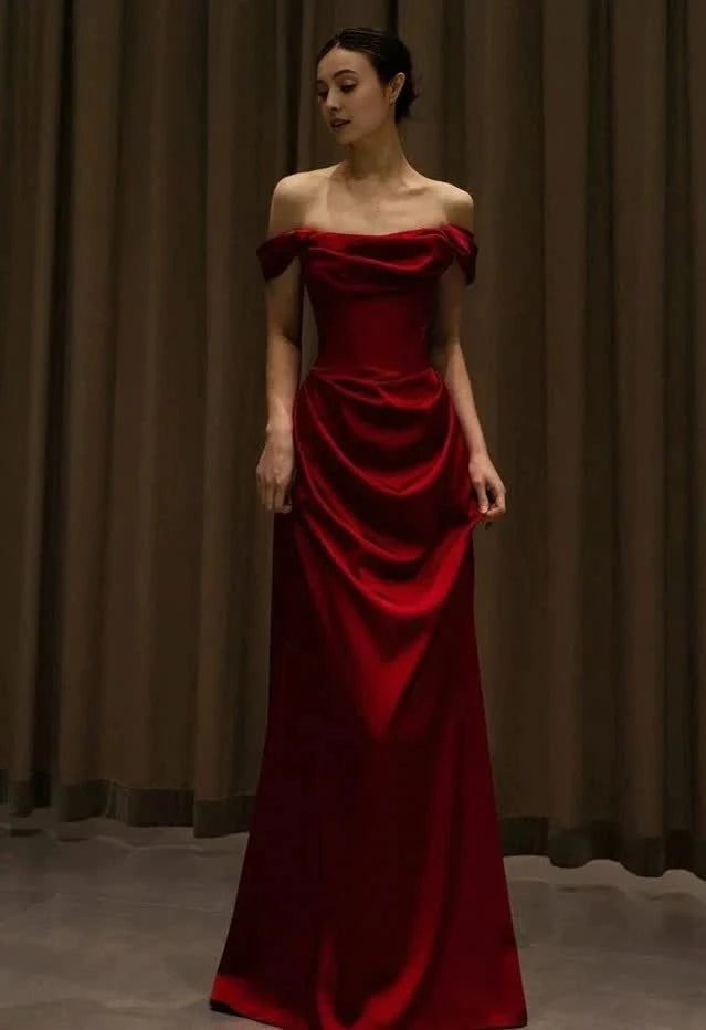 Schulterfreies Abendkleid, lang, Abschlussball, Abendkleid, formelle Kleider, cg25146