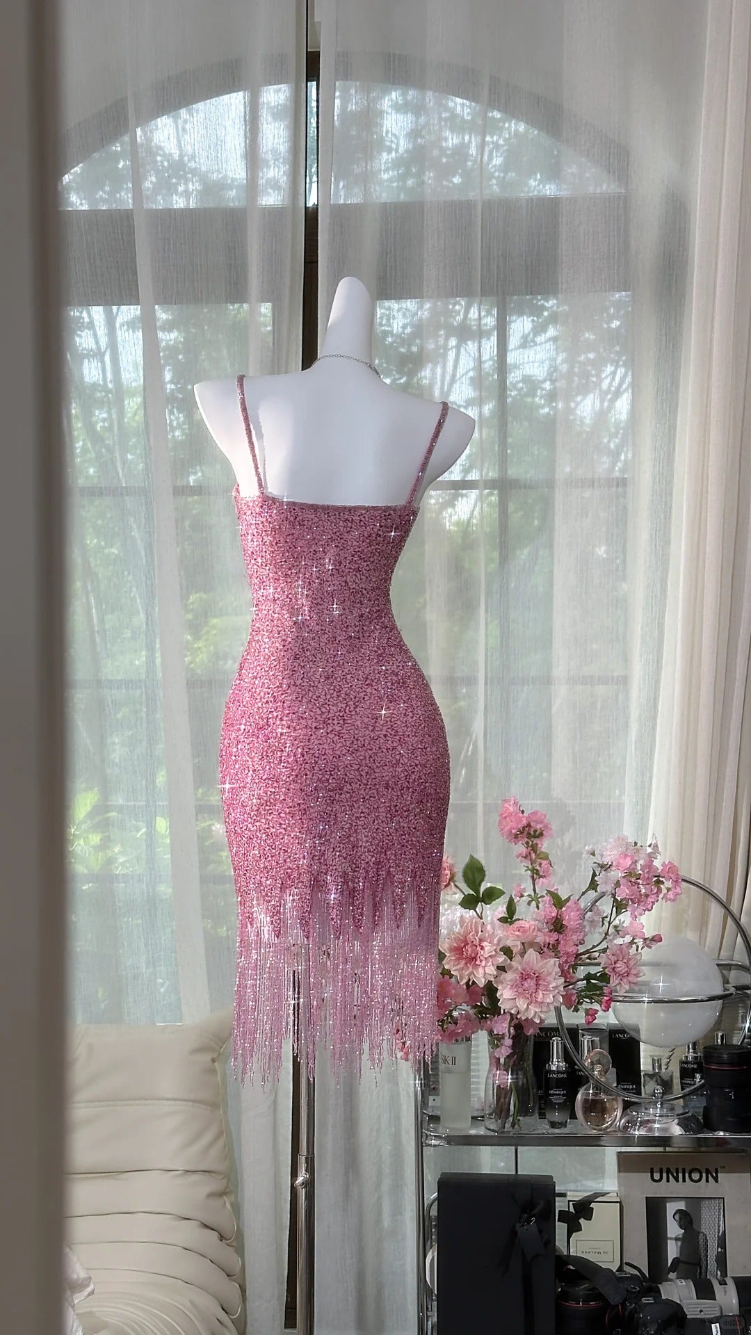 Pink Vintage Dresses Homecoming Dress Short Prom Dress Party Dress cg26045