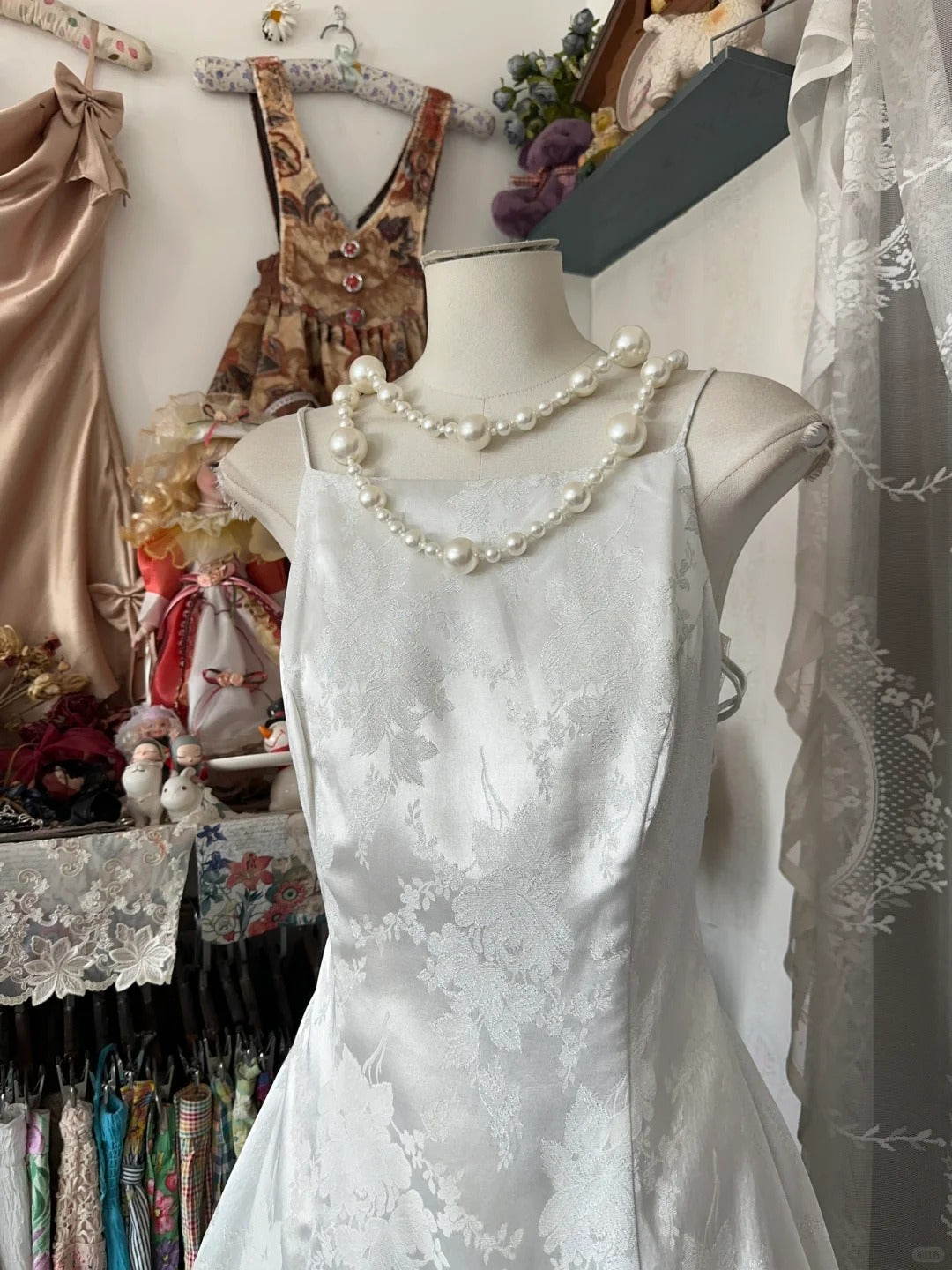A Line Vintage Long Party Dress Evening Dress Prom Dresses cg25754