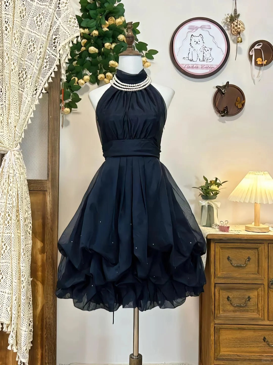 A Line Black Vintage Short Party Dress Cocktail Dresses Homecoming Dre classygown A Line Black Vintage Short Party Dress Cocktail Dresses Homecoming Dre classygown