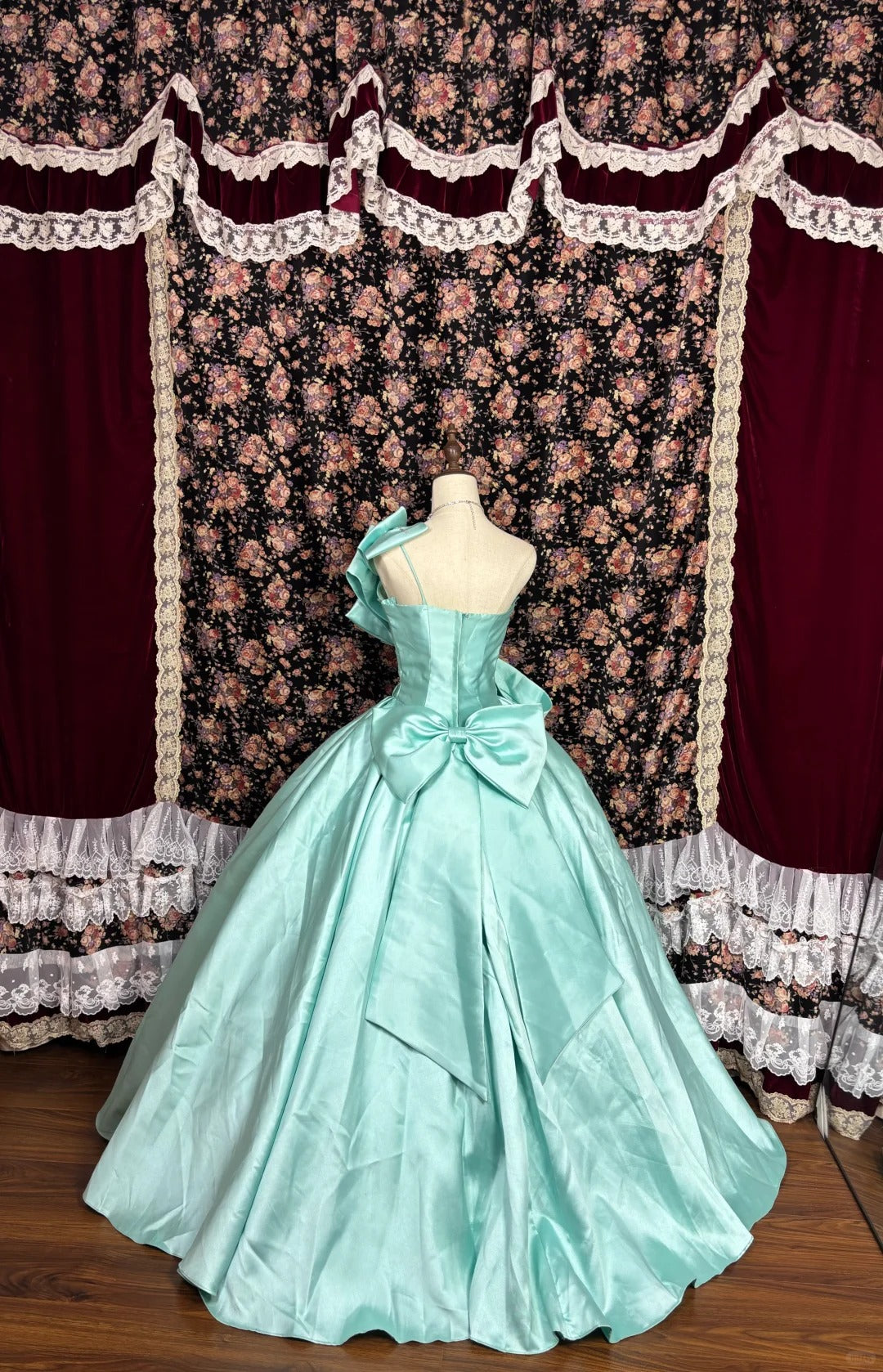 A Line One Shoulder Ball Gown Quinceanera Dress Unique Evening Dress cg25576
