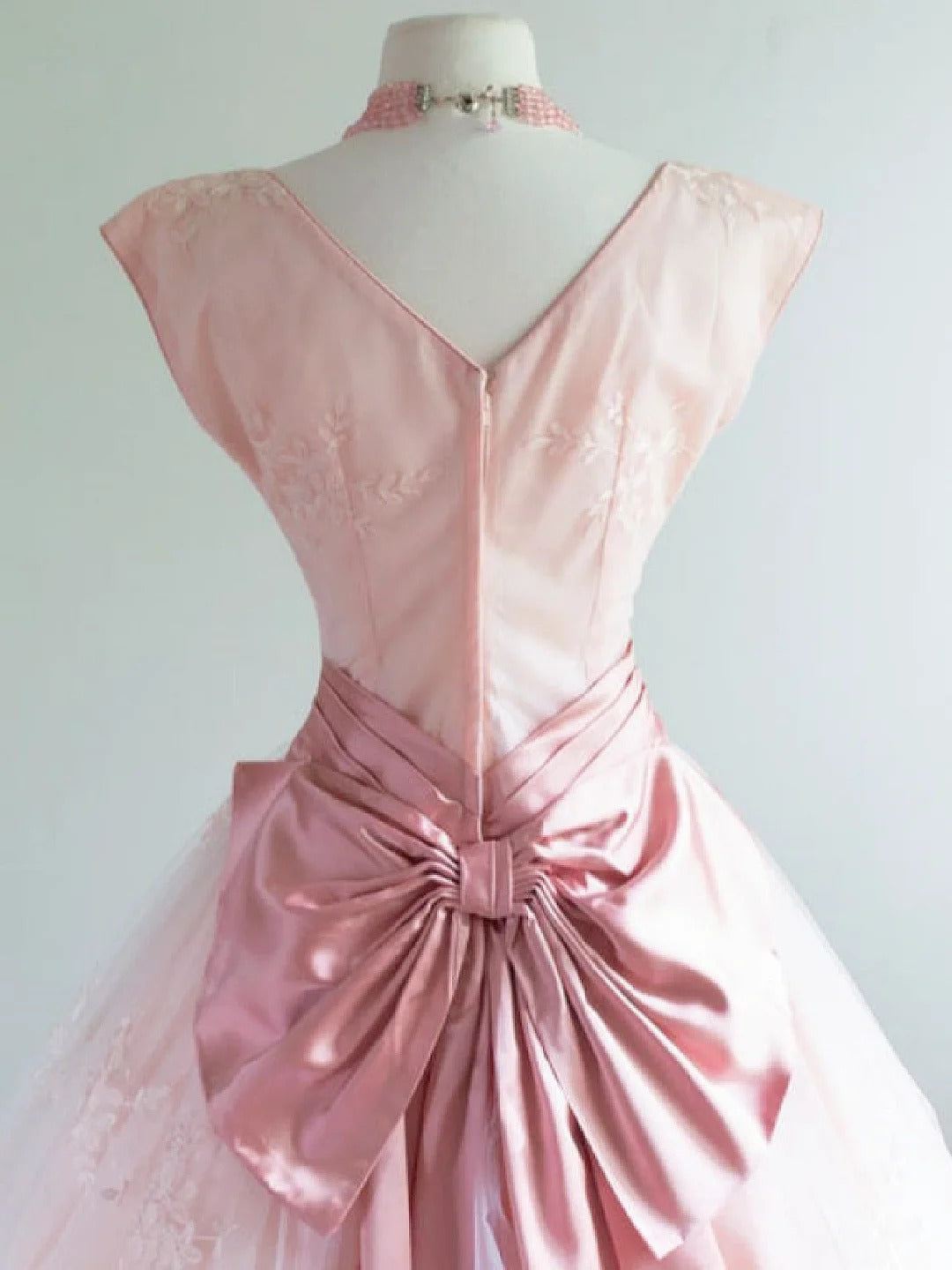 A Line Pink Vintage Homecoming Dress Short Prom Dress Party Dress cg26053