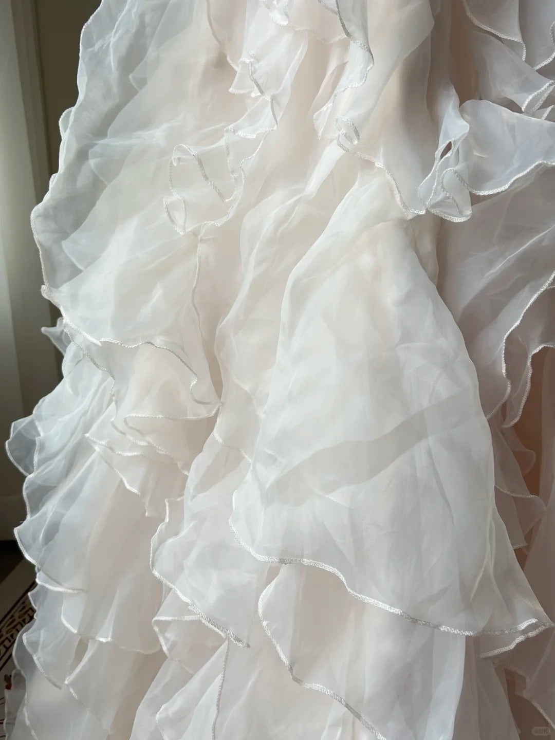 A Line Light Pink Strapless Prom Party Dresses Unique Long Evening Dress Vintage Princess Dress cg25989