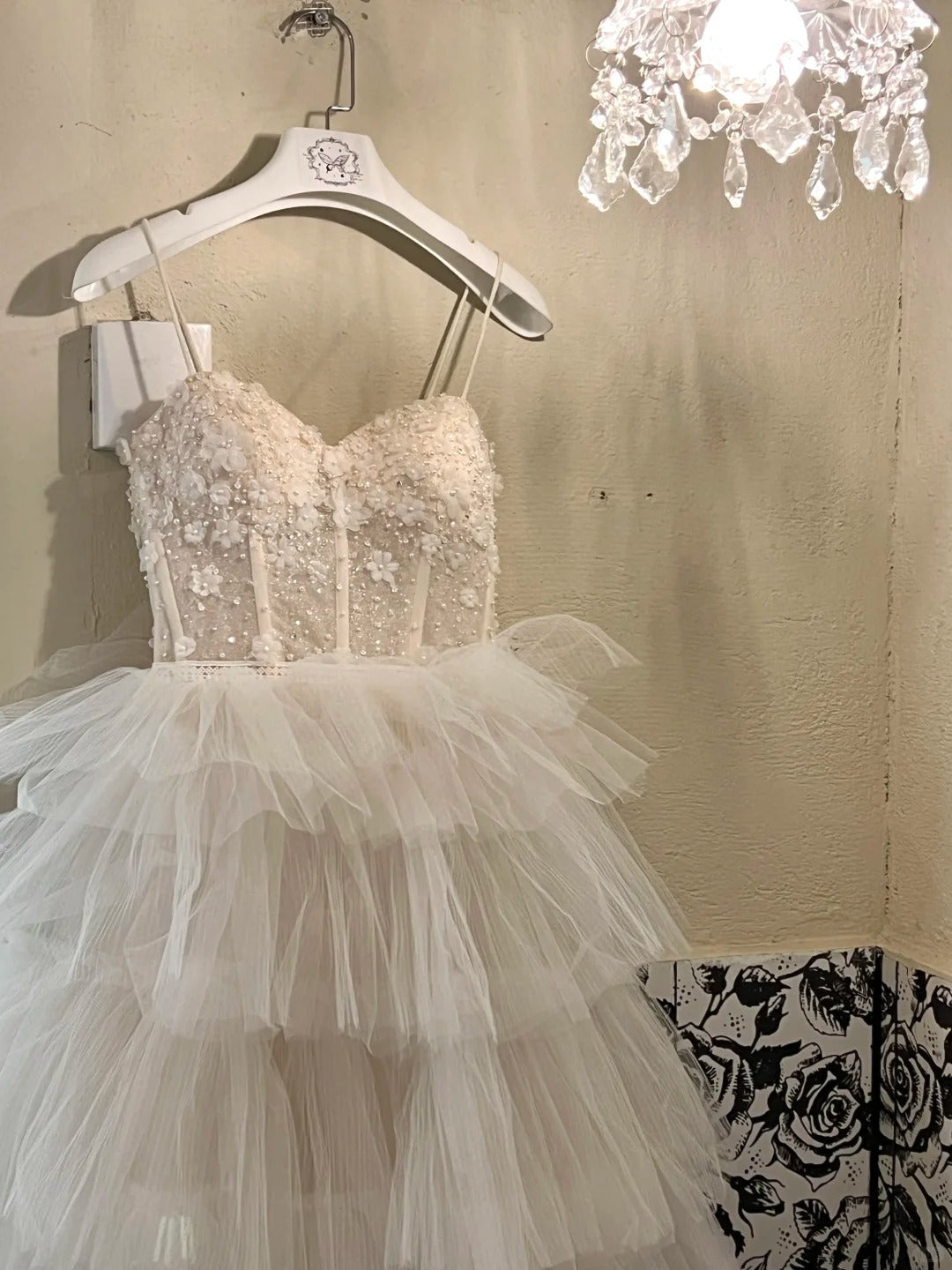 A Line Tulle Princess Evening Dress for Girls Long Party Gowns cg25781