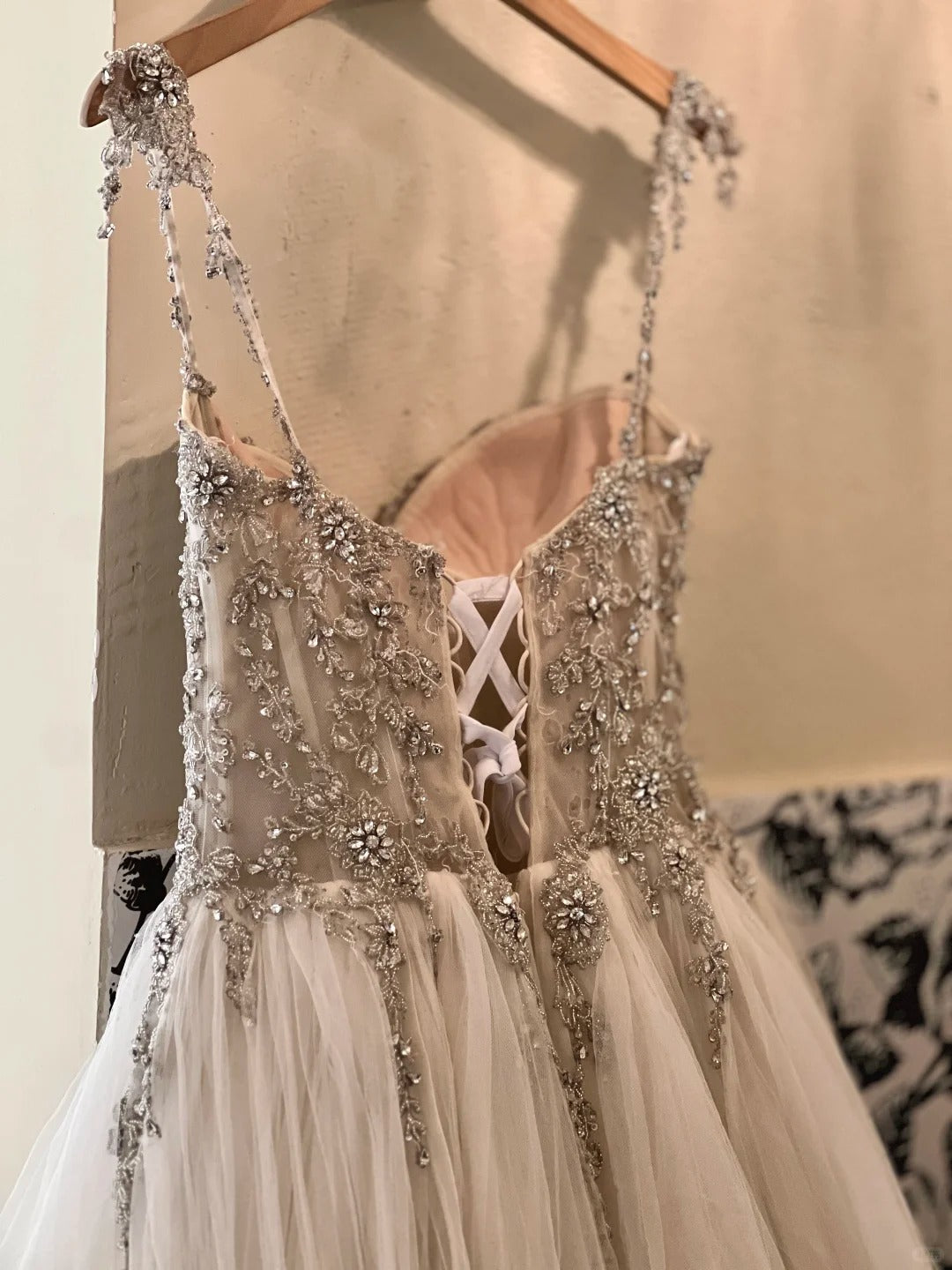 A Line Tulle Princess Evening Dress for Girls Long Party Gowns cg25784