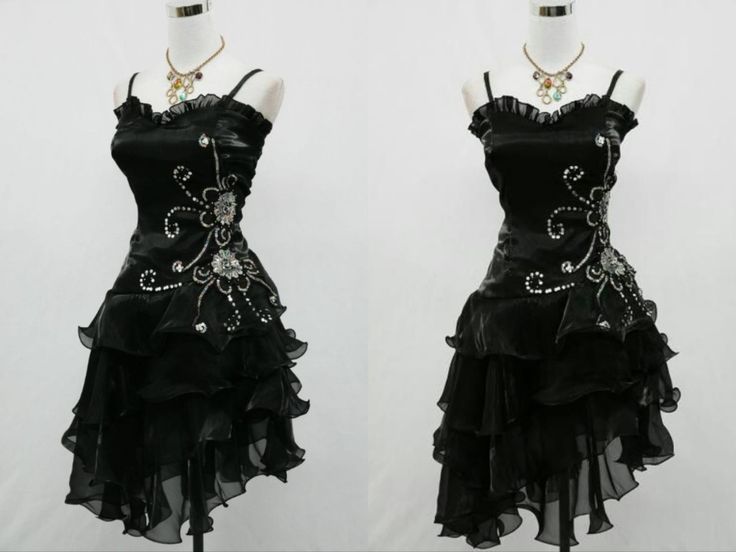 Sexy Cocktail Dress Straps Sleeveless Black Short Prom Dress Homecoming Dress cg25838