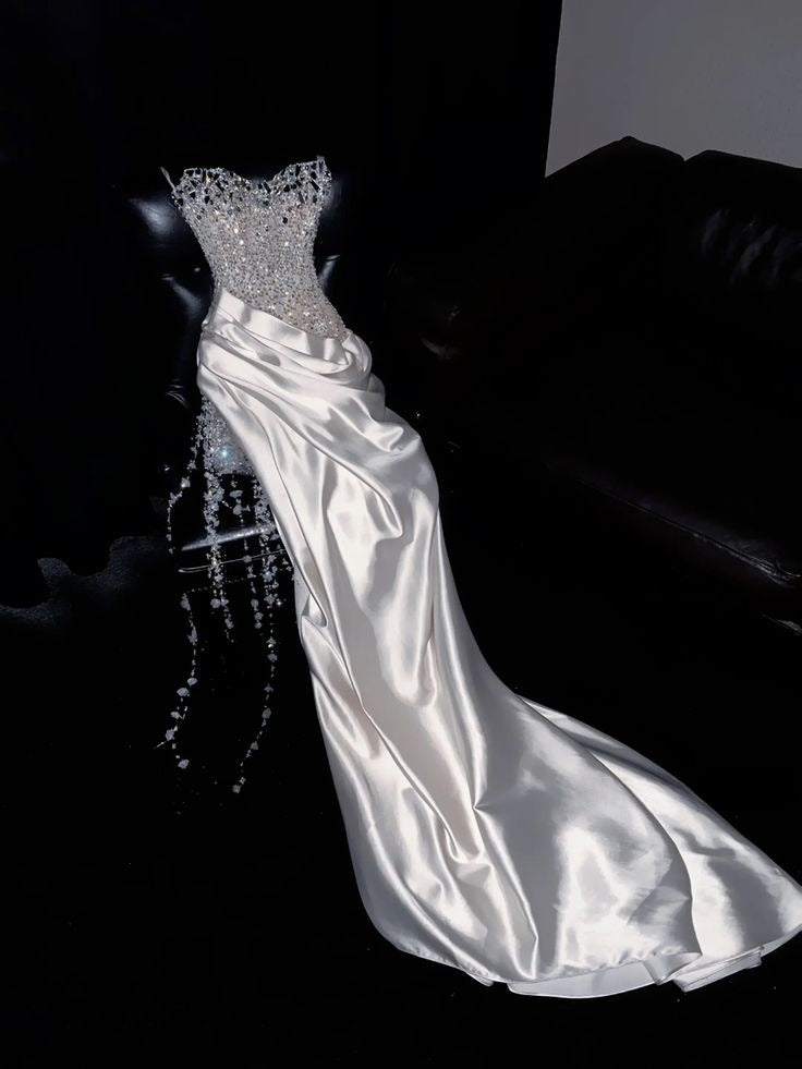 Sexy Long Sequin Prom Dresses Evening Party Dress cg25453