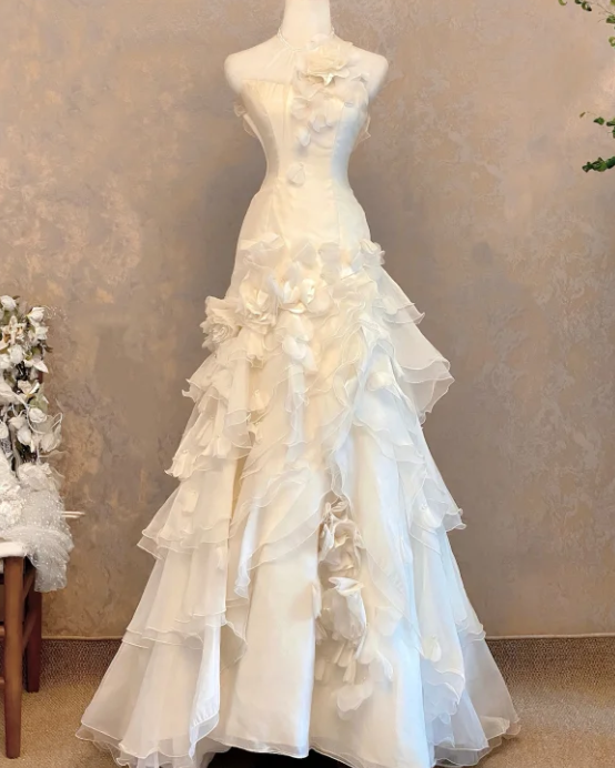 White Prom Party Dress Princess Gown Sweet 16 Birthday Dress cg26276