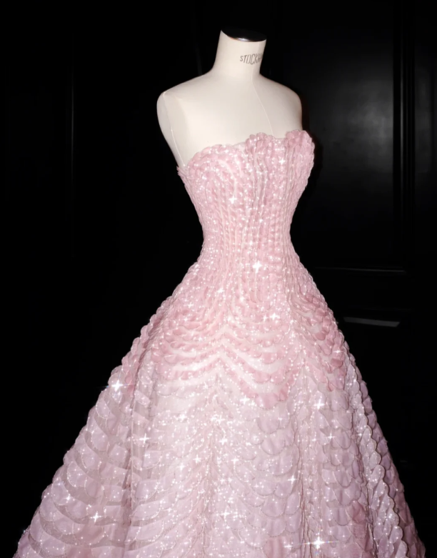 Blaues langes Ballkleid Abendkleid zum 21. Geburtstag cg26107