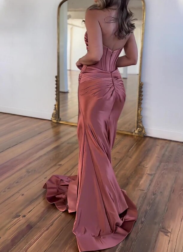 Mermaid Long Evening Dress Long Prom Party Dress cg25636