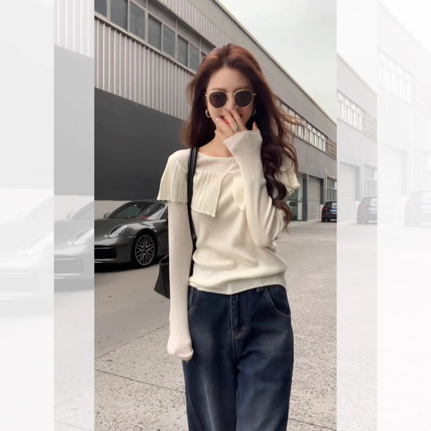 Blaues langes Ballkleid Abendkleid zum 21. Geburtstag cg26107