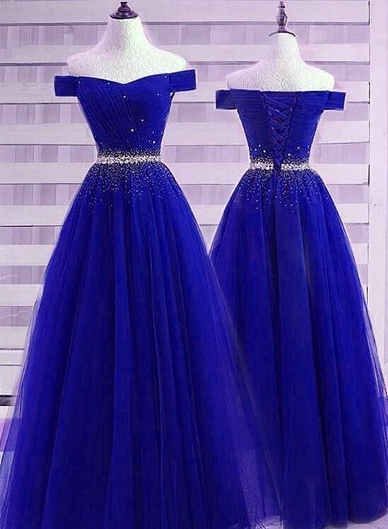 royal blue prom dress for girls cg16959