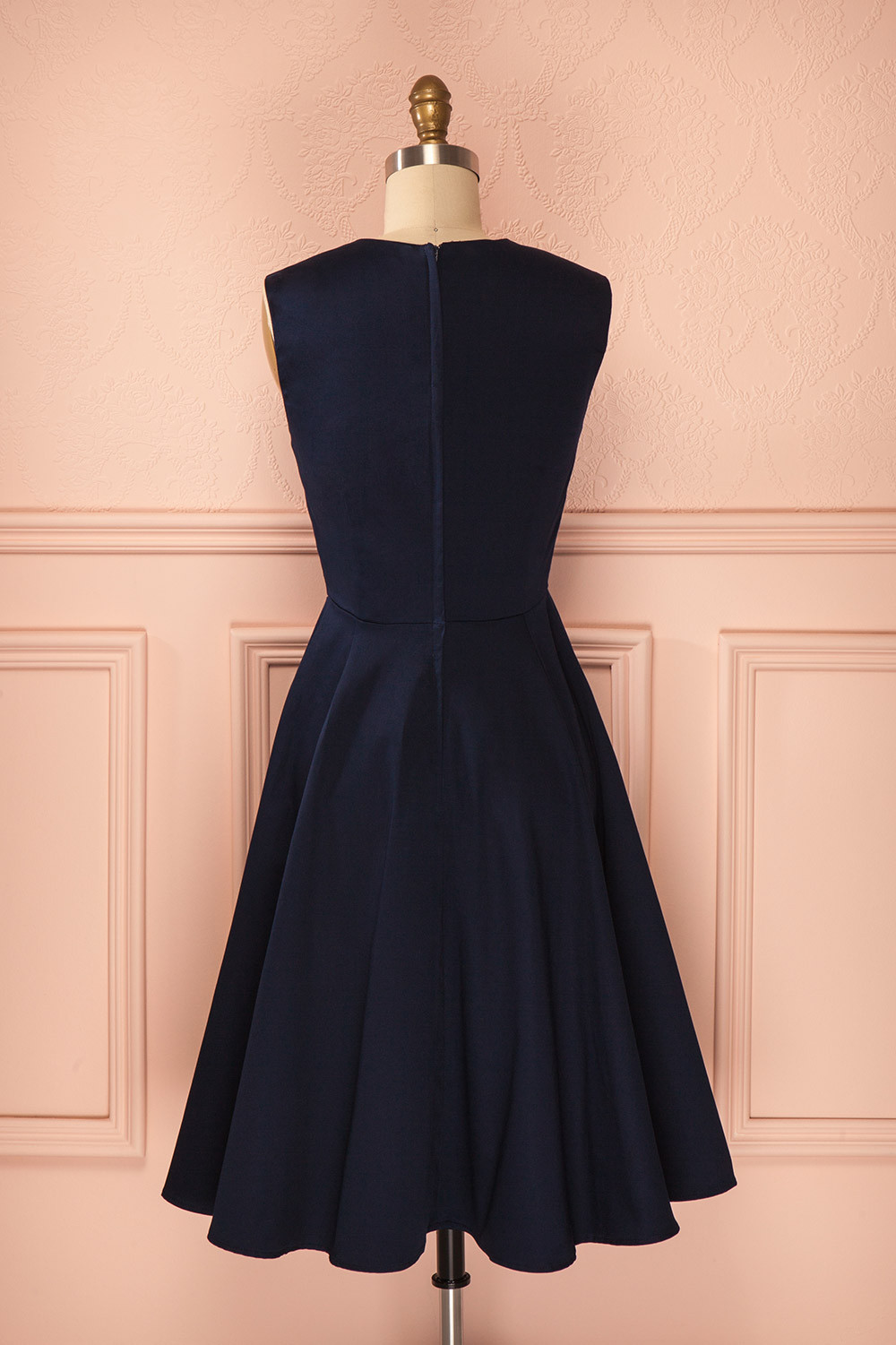 Dark Navy Short Homecoming Dress cg8363