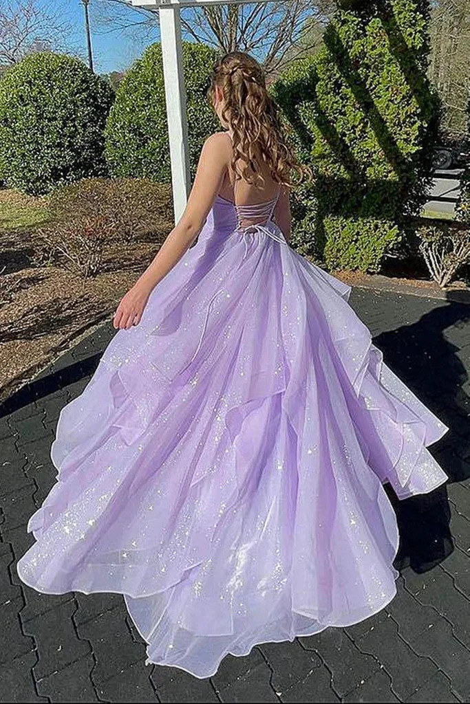 New Arrival V-Neck A-Line Prom Dresses,Long Prom Dresses cg16626