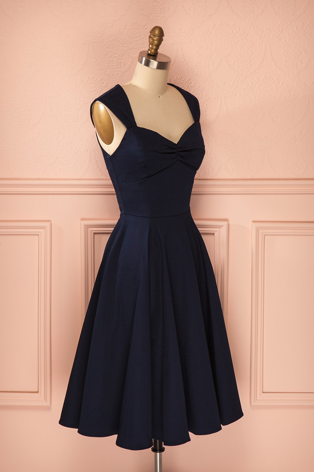 Dark Navy Short Homecoming Dress cg8363
