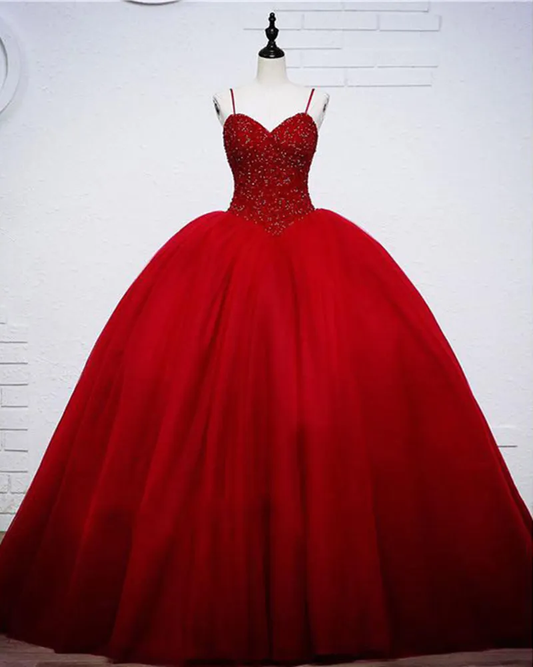 Hochwertige wunderschöne Perlen Sweetheart Ballkleid Brautkleid Ballkleid cg12016