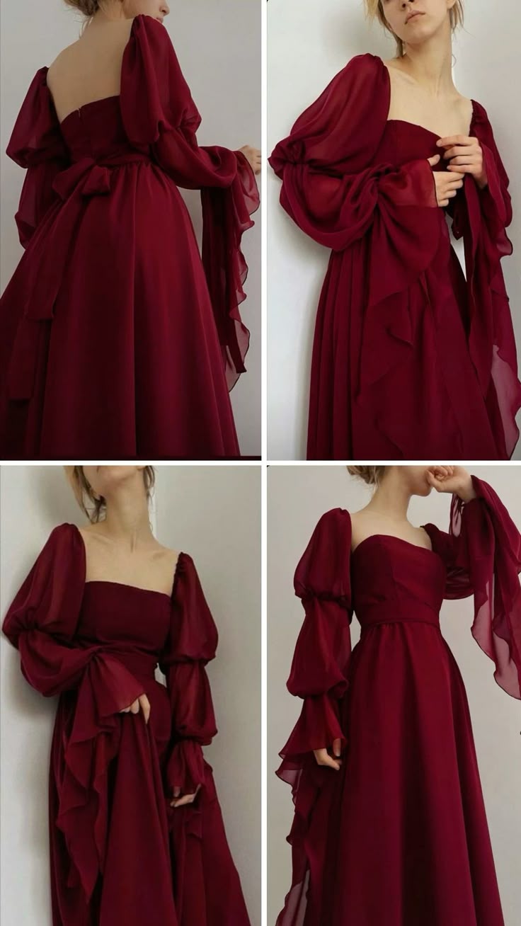 Beautiful Vintage Romantic A-line Blue Prom Dress Evening Dress cg25819