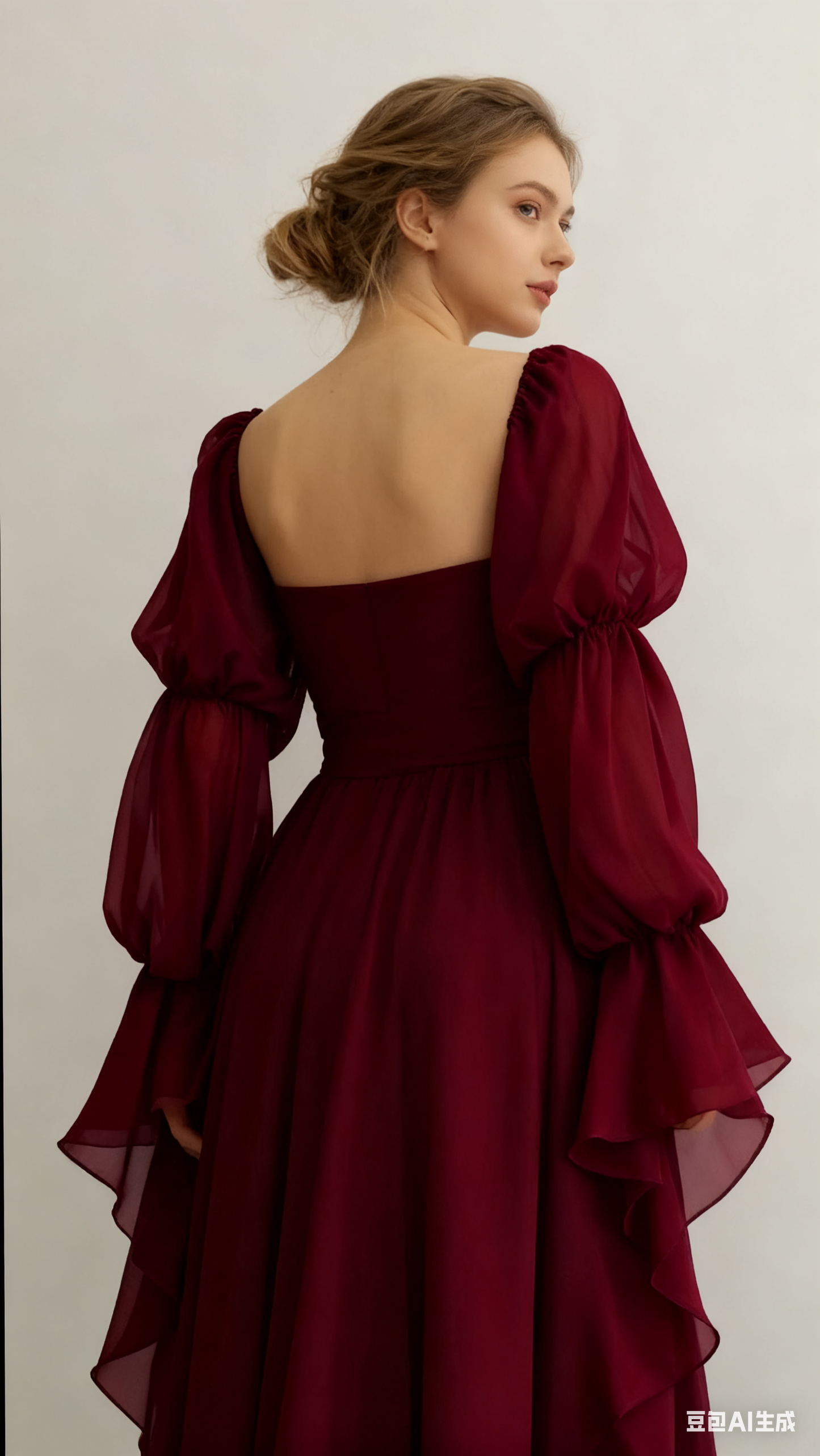 Beautiful Vintage Romantic A-line Blue Prom Dress Evening Dress cg25819