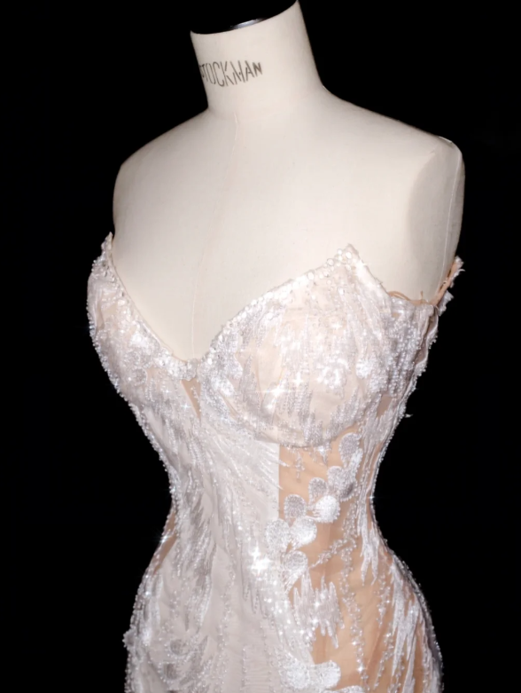 Luxurious Mermaid Prom Party Dress Evening Dress 22nd Birthday Outfit cg26344