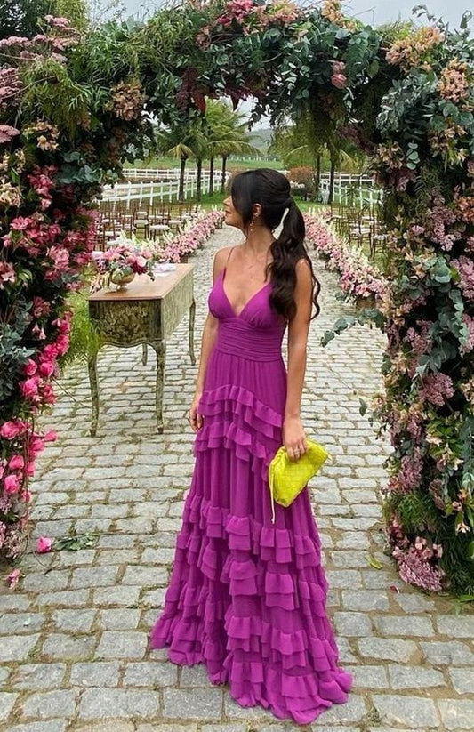 Neues lila Ballkleid, Abschlussfeierkleider, Ballkleider für Teenager cg24848