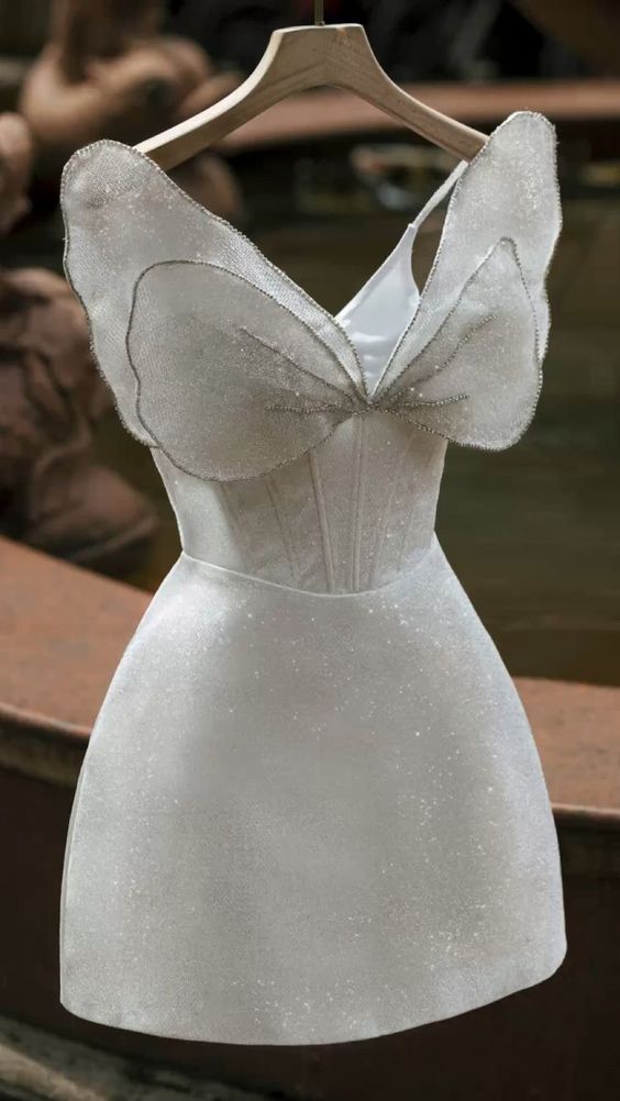 Unique Homecoming Dress, Princess Strapless Short Prom Dress cg24893