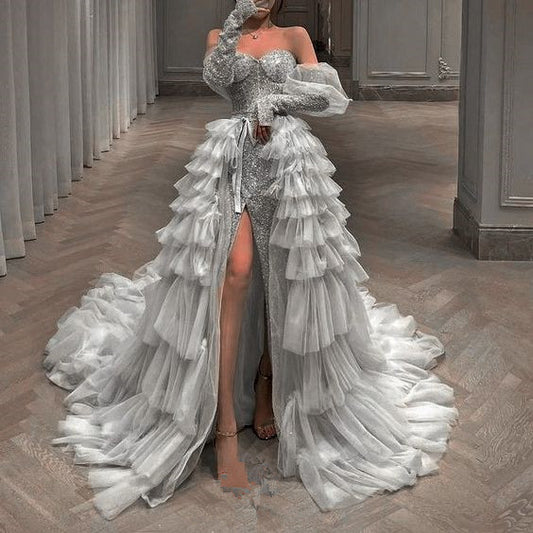 Langes Ballkleid, Geburtstagspartykleid, Abendkleid cg24985