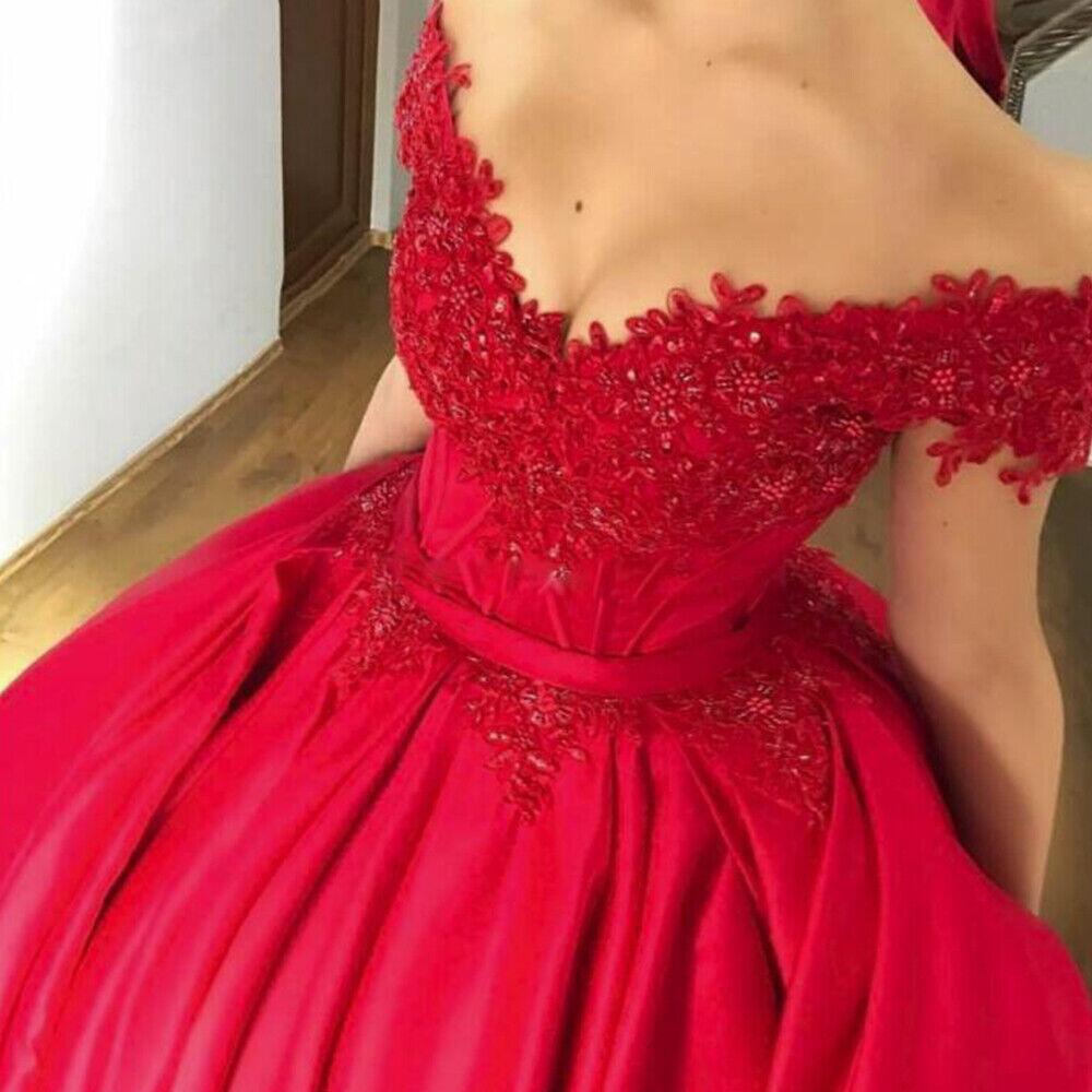 romantic red long Prom Dress cg16463