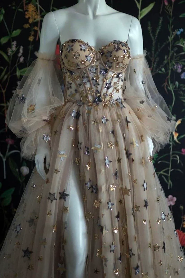 A Line Customize Formal Dress Evening Gown Prom Dresses cg15927