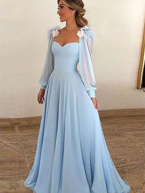 Schlichtes blaues langes Ballkleid, blaues Abendkleid, blaues Abendkleid cg1014
